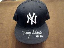 TONY KUBEK # 10 NEW YORK YANKEES FF HOF SIGNED AUTO NEW ERA CAP JSA BEAUTY