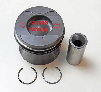 Mercedes OM 642 3,0 CDI Kolben piston STD Standardmaß Mulde 45,40 Ø  1-3