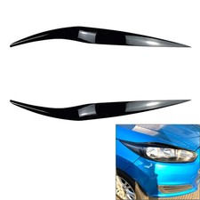 1 Pcs Car Front Headlight Eyebrow Cover Trim For Ford Fiesta Mk6.5 2013-2017 1 Pcs Car Front Headlight Eyebrow Cover Trim For Ford Fiesta Mk6.5 2013-2017