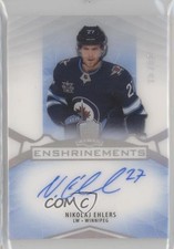 2020-21 Upper Deck The Cup Enshrinements 73/99 Nikolaj Ehlers #E-NE Auto 3hd
