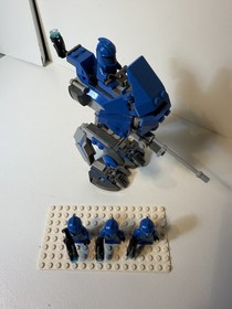 LEGO Star Wars Senate Commando Clone Trooper Minifigures and walker 