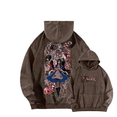 Alice Madness Returns Graphic T-Shirt Hoodie Gamer Unisex S-5XL