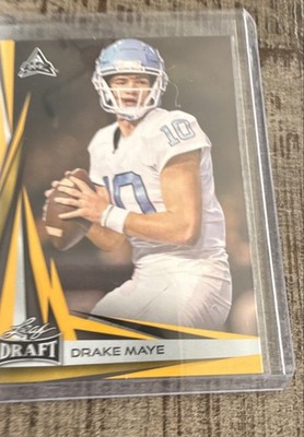 2023 Leaf Draft - V2 Drake Maye #B2-4 Gold (RC)