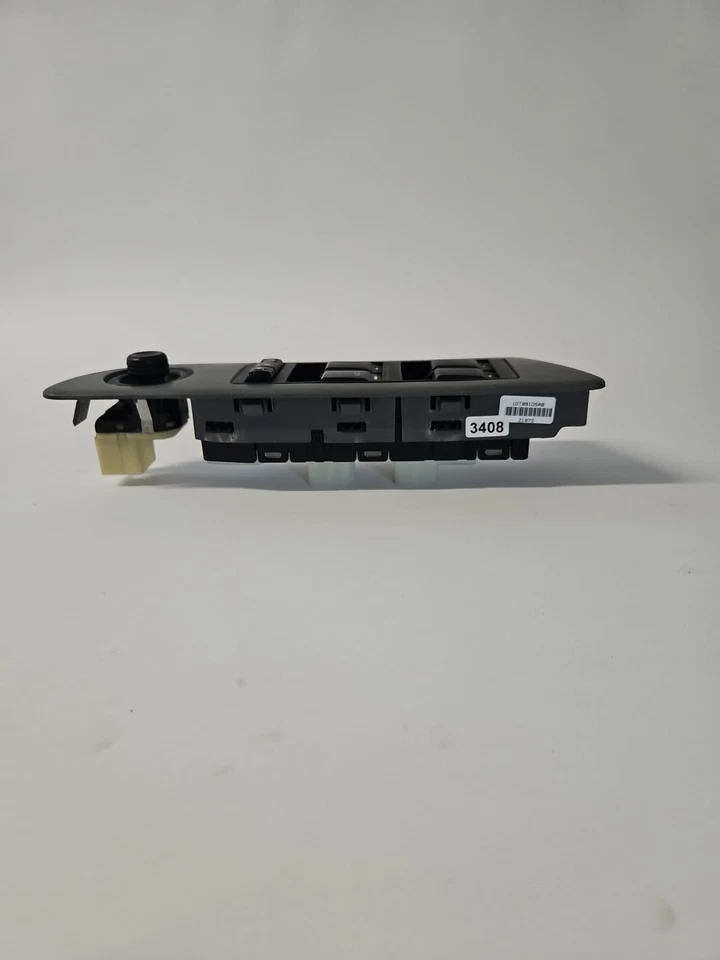 04-11 Interruptor de espejo retrovisor ventana maestra delantera conductor cabina cuádruple Dodge Dakota GRIS IZQUIERDO Foto 2 de 4