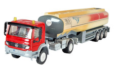 Siku 1/50 Scale Mercedes Benz Actros Esso Tiger Fuel Tanker Truck Die-cast Unbox