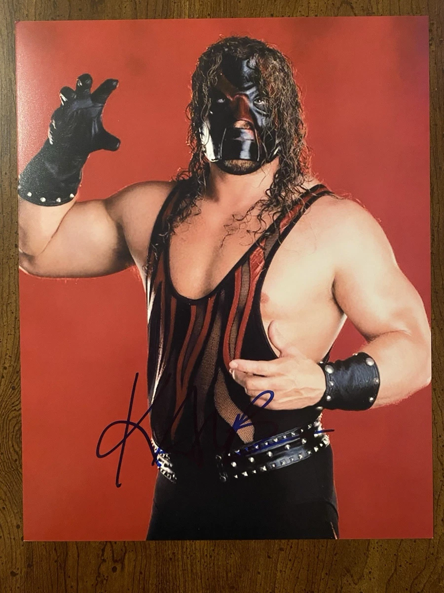 赤い怪物　ケイン　直筆サイン色紙（WWEスーパースター　外国人プロレスラー） Kane WWE Wrestling Original Autographed Items for sale | eBay