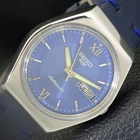 JAPAN VINTAGE SEIKO 5 AUTOMATIC 6309A MENS BLUE COLOR DIAL WATCH a701441-1