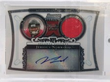 🏈 Jerious Norwood Auto Patch Card Atlanta Falcons NFL BGS