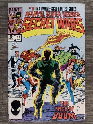 Marvel Super Heroes Secret Wars #11 (1985) The Face Of Doom   Direct Edition