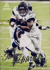 2020 Panini Chronicles Luminance Update Rookies Green James Robinson Card #225