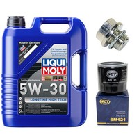 MotoröL Filter Set 5W-30 5 Liter + ÖLablassschraube FüR Hyundai KIA Mitsubishi