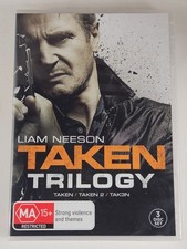 Taken: Trilogy DVD Liam Neeson (New & Sealed) Region 4