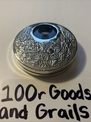 Kirk Stieff Sterling Silver Perfume Atomizer Floral Repousse 72.03 Grams 3 Inch