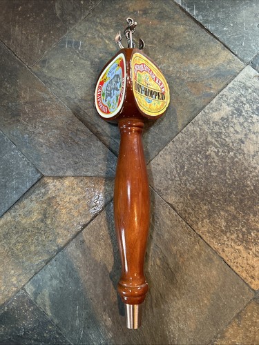 Vintage *ANCHOR STEAM BEER* San Francisco ~ 3 Sided WOODEN TAP HANDLE
