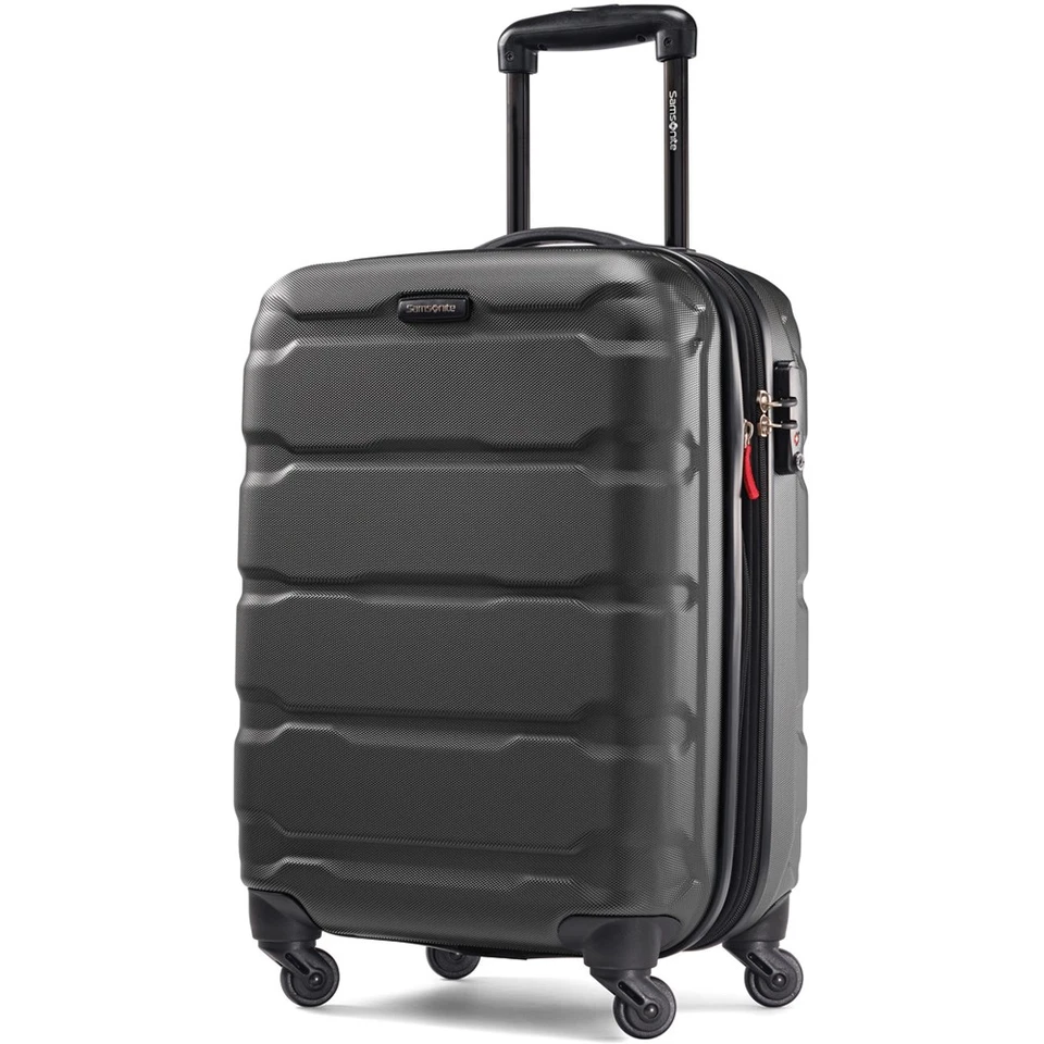 Samsonite Omni Hardside anidado 3 piezas. Juego de equipaje, negro con kit de accesorios de 10 piezas Foto 4 de 4