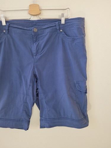 Pre-Owned KUHL 22W Blue Hiking Shorts Women - Picture 3 of 12
