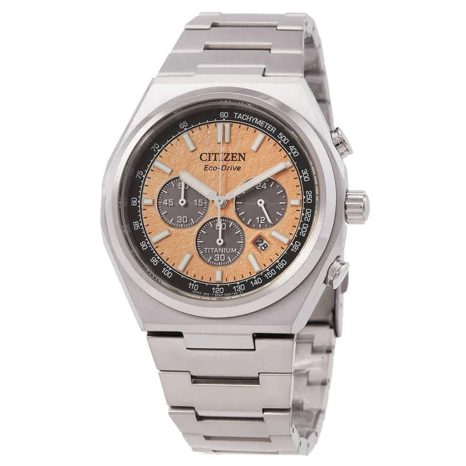 Relógio masculino Citizen Zenshin cronógrafo cronógrafo CA4610-85Z