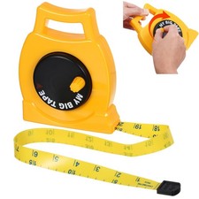 TOPPERFUN Kids Tape Measure Toy with Inch and Centimeter 15X12X2cm, Yellow