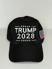 Trump 2028 Embroidered Baseball Cap MAGA Hat Make America Great Again USA