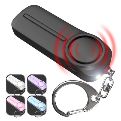 Self Defense Personal Alarm Keychain   130 dB Loud Siren Protection Device