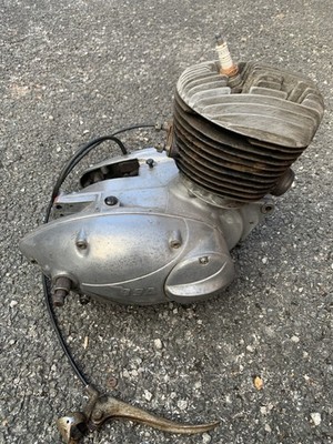 BSA Bantam D14/4 175cc kompletter Motor Pre65 Versuche Projekt Restauration Ersatzteile