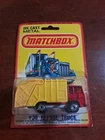 1980 MATCHBOX LESNEY SUPERFAST #36 REFUSE TRUCK NEW ON CARD