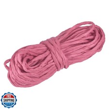 MECCANIXITY Raffia Paper Craft Rope Packing Rope 16.4 Yards Handmade Twisted
