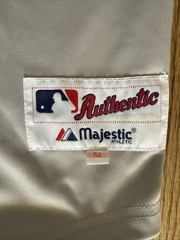 Camiseta Majestuosa Muy Rara Auténtica Chicago White Sox Mark Buehrle Talla 54 Gris Foto 2 de 4