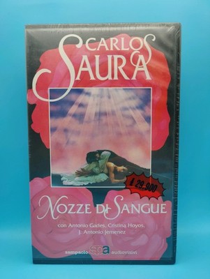 Bluthochzeit VHS Carlos Saura Univideo Antonio Gades Hoyos Jemenez Sampaolo