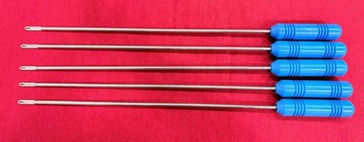 5pc Laparoscopic 5mmx330mm KnotPusher Cutter SS Best Quality Reusable Instrument