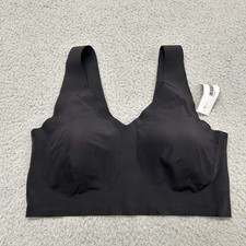 Hanes Bra L Bralette MHW561 Invisible Embrace Pullover Bralette, Moisture Wicki