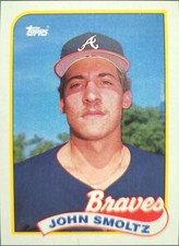 1989 Topps John Smoltz RC &amp; Tom Glavine #157 - Pack Fresh - Braves HOF Lot