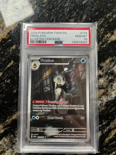 Froslass - 174/167 - Illustration Rare - Pokémon SV Twilight Masquerade - PSA 10