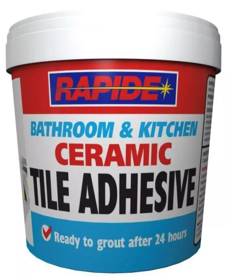 Ready Mixed Tile Adhesive and Grout for Wood