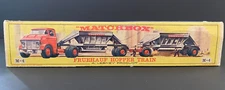 Matchbox Lesney  M-4 Fruehauf Hopper Train Empty Repro E Style Box!