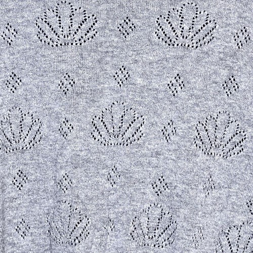 Disney The Little Mermaid Ariel Grey Pointelle Cardigan (Large) - Picture 14 of 15