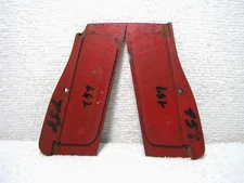 Original FN Marked Browning Hi Power Checkered Walnut Grips Redback Red Back