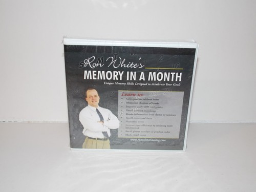 Ron White Memory in a Month & How to Develop the Mind of Einstein CD Sets +BONUS - Foto 2 di 18