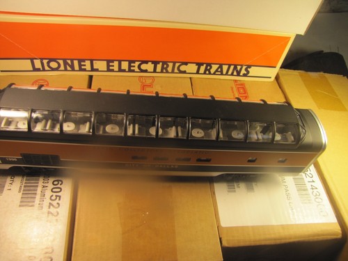 Lionel 52085 TCA City of Dallas Full Vista Aluminum Passenger Car, box, mailer - Picture 4 of 11