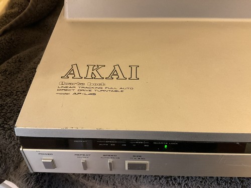 VTG AKAI AP-L45 Linear DRIVE FULL-AUTOMATIC TURNTABLE Parts Repair As-is - Picture 11 of 14