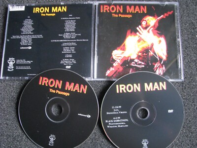 Iron Man-The Passage CD + DVD-2010 USA-Shadow Kingdom Records-SKR034CDDVD