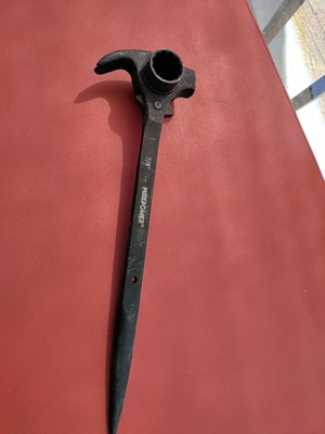3/4'' X 7/8'' Scaffold Ratchet Wrench, Spud Podger Spanner, Multifunctional Functi