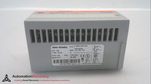 ALLEN BRADLEY 1794-IV16 SERIES A, FLEX I/O 16 SOURCE INPUT MODULE, NEW #327534 - Picture 5 of 5