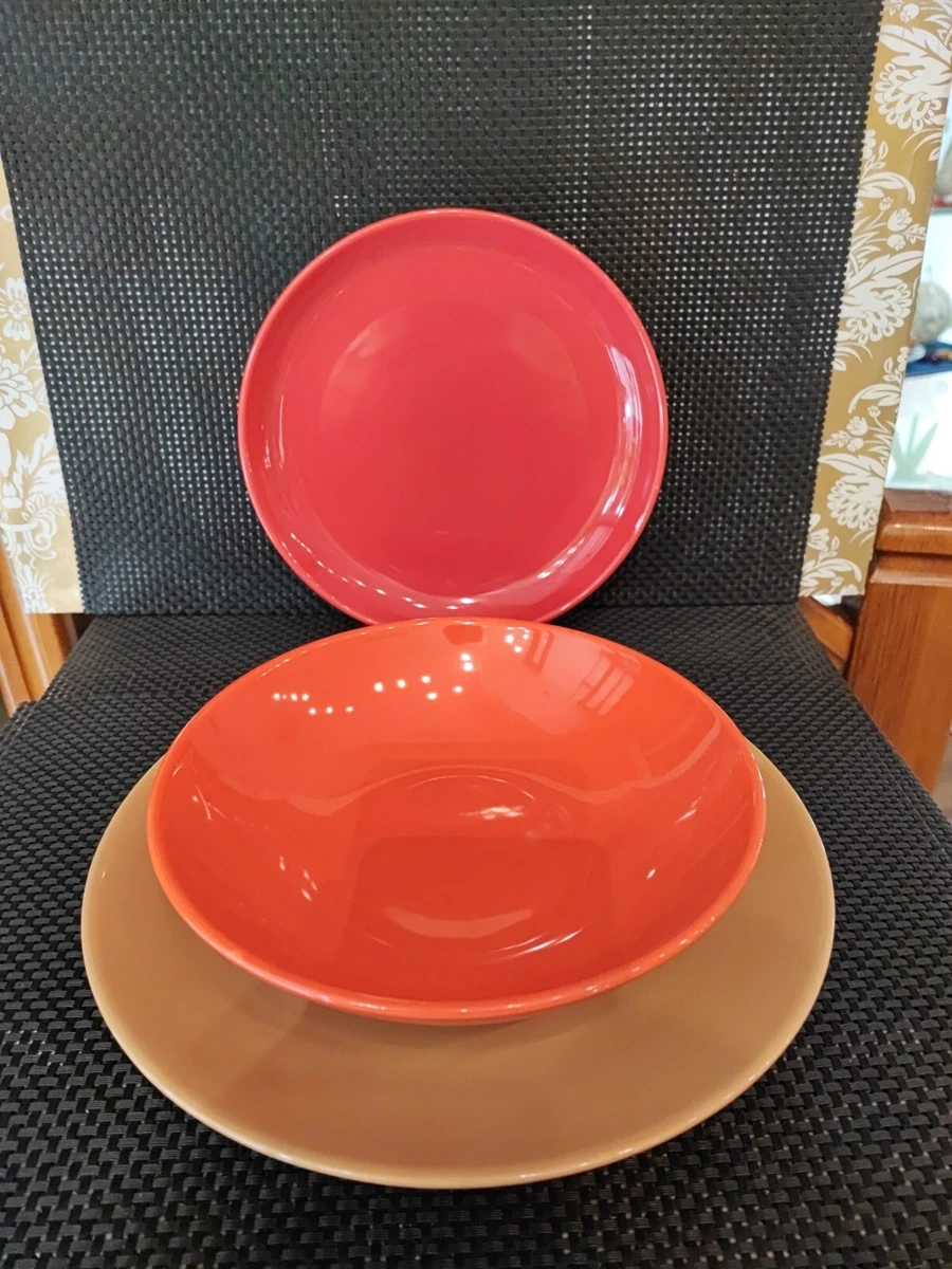 Servizio Piatti Kaleidos MIX&MATCH MITIKA 18 Pezzi – 6 Piatti Piani, 6 Fondi, 6 Da Frutta, Porcellana Resistente, Lavastoviglie
