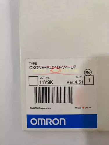 One Omron programming software CXONE-AL01D-V4-UP New