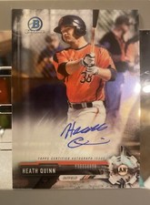 2017 Bowman Chrome Prospect Autographs #CPA-HQ Heath Quinn AUTO