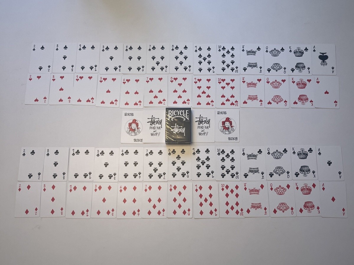 stussy トランプ　STUSSY playing cards STUSSY PLAYING CARDS | eBay
