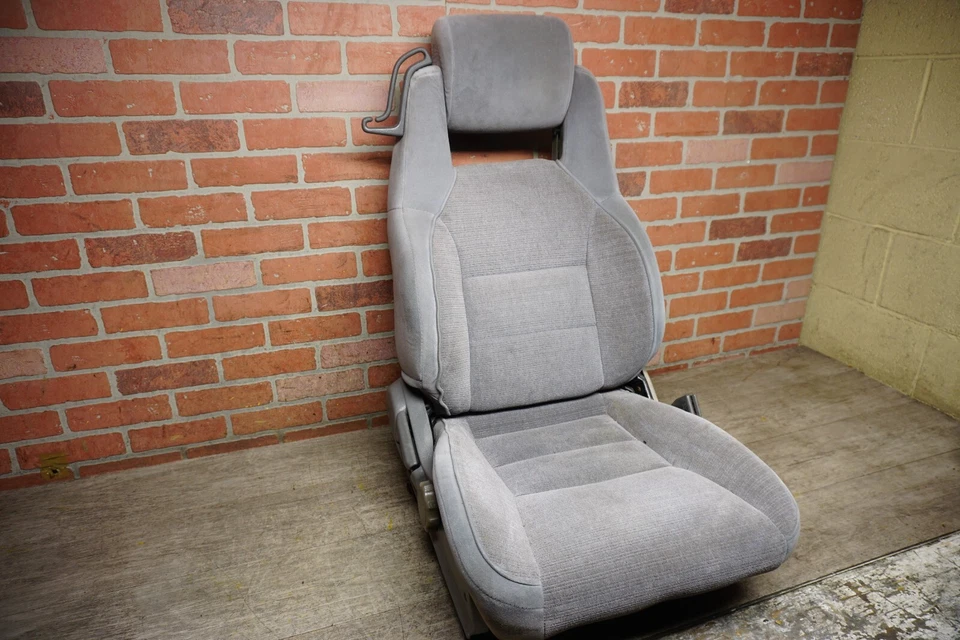 TOYOTA SUPRA 1990 GRIS ASIENTO PASAJERO DELANTERO DERECHO COJÍN REPOSACABEZAS OEM Foto 2 de 4