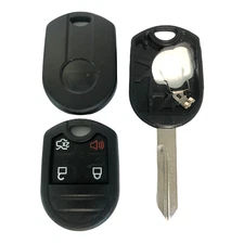Keyless Entry Remote Start Car Key Fob Shell Case Cover for Ford CWTWB1U793 4b