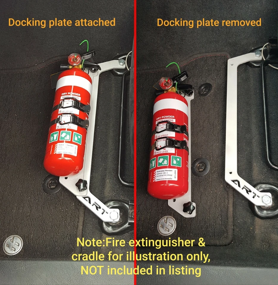 Soporte extintor de incendios para Subaru BRZ aleación CAMS Toyota GT86 TRD/SCION FR-S Foto 4 de 4